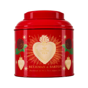 Boîte Christmas Tea 125g Cœur d'Amour 2026 Betjeman & Barton