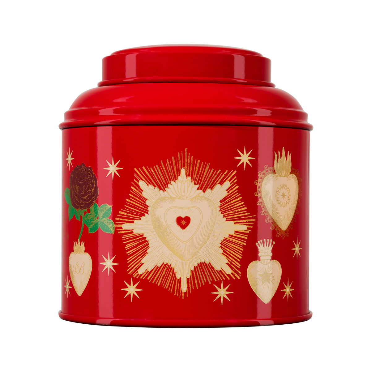 Boîte Christmas Tea 125g Cœur d'Amour 2026 Betjeman & Barton